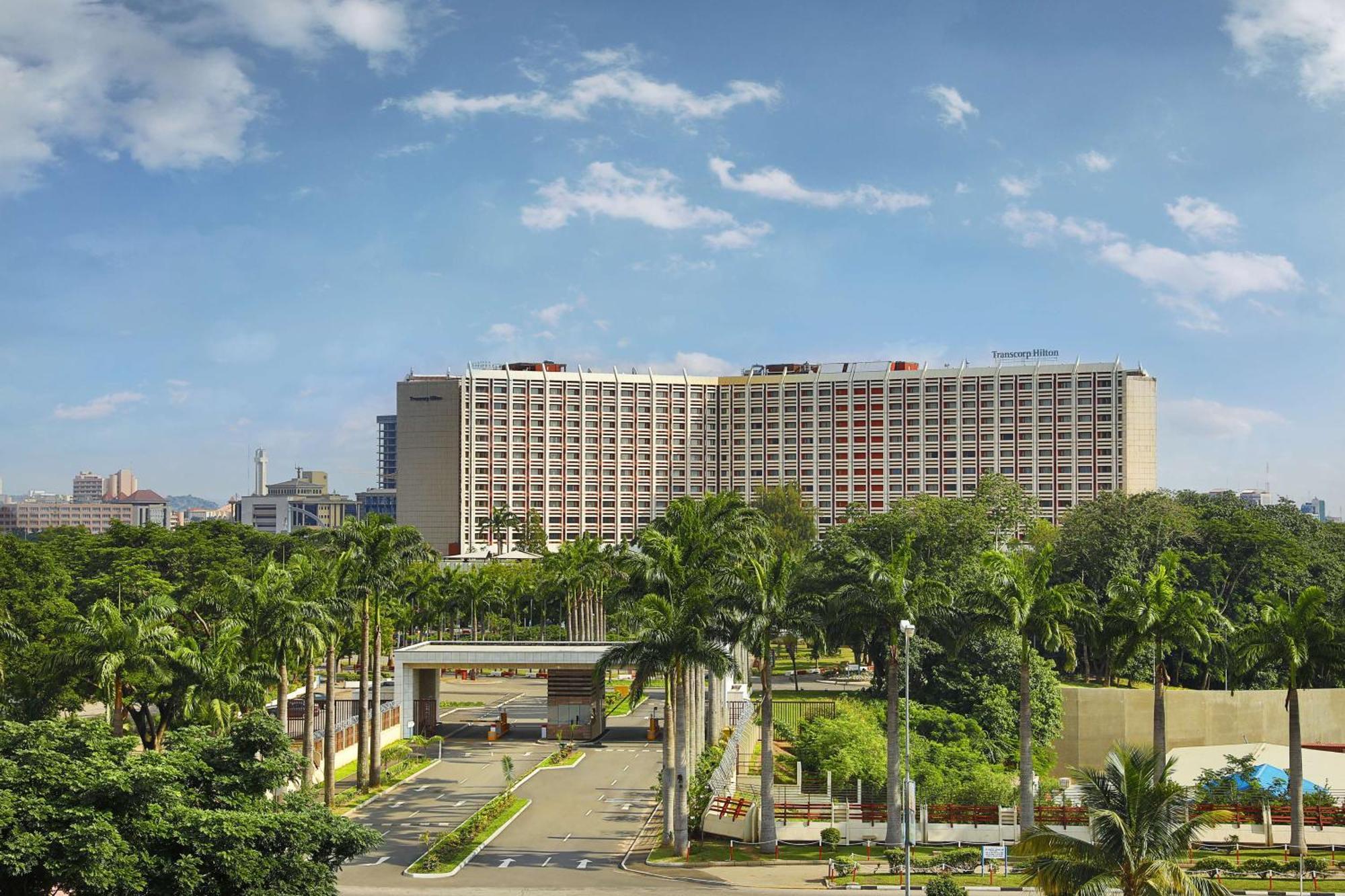 Transcorp Hilton Abuja Hotel Bagian luar foto