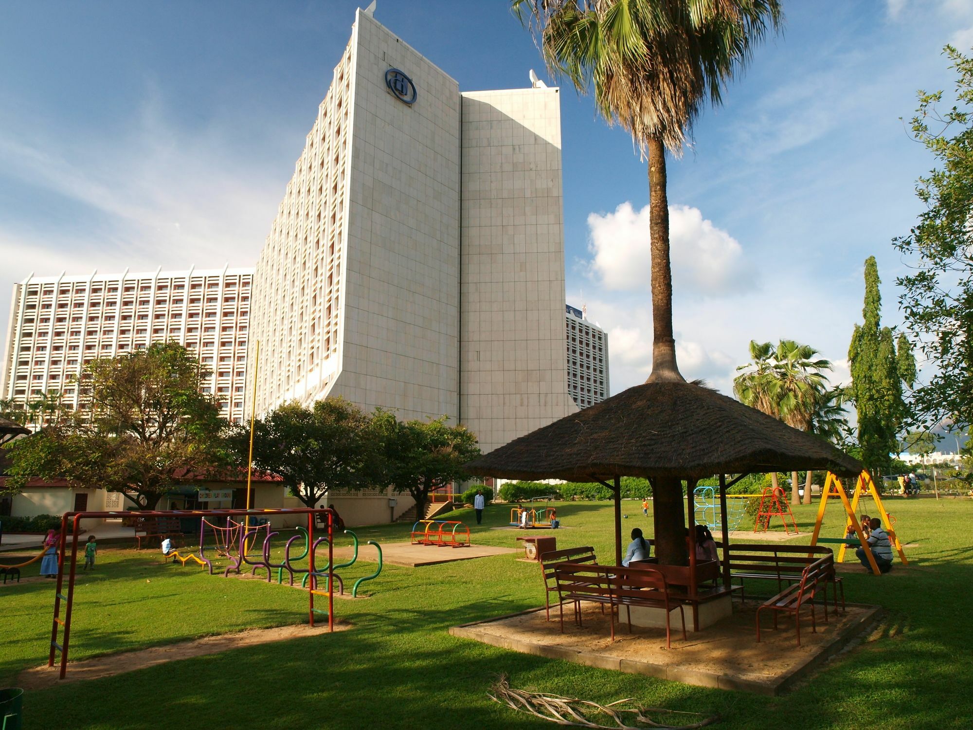Transcorp Hilton Abuja Hotel Bagian luar foto